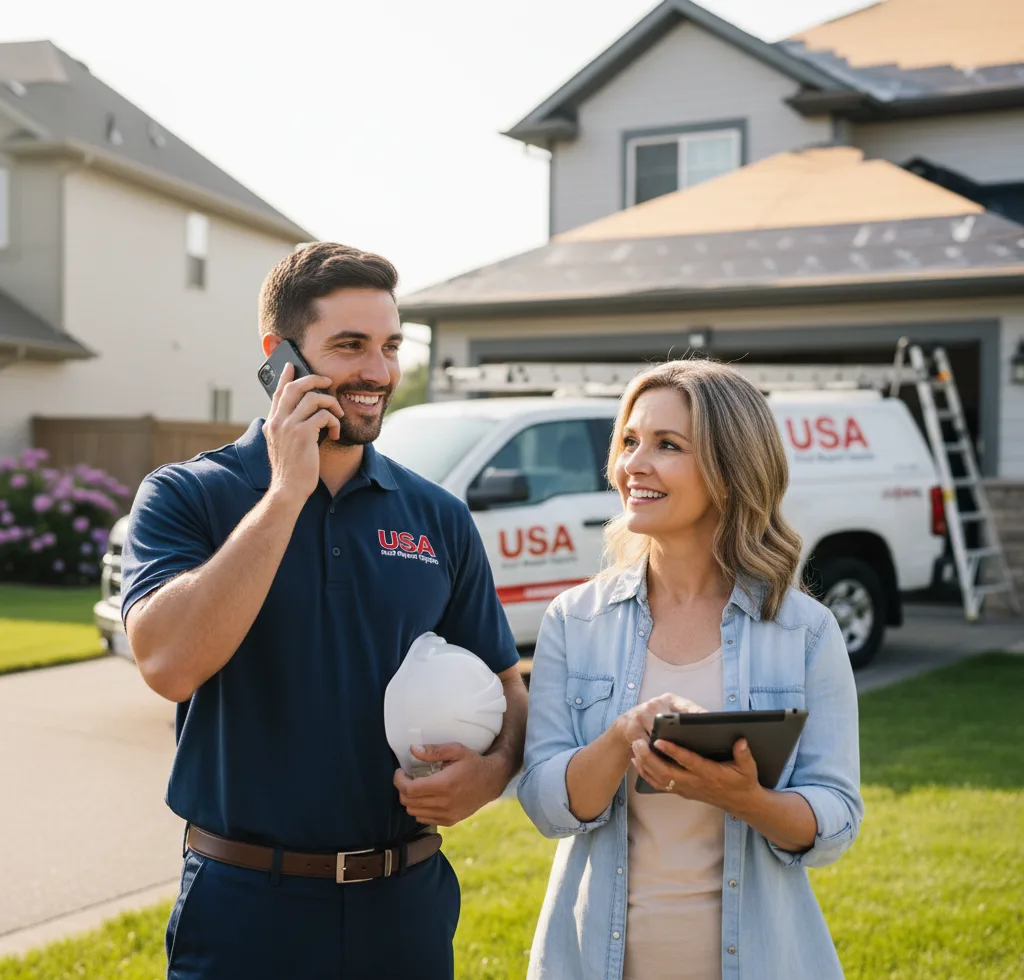 USA Roof Repair Experts customer support in Ferndale